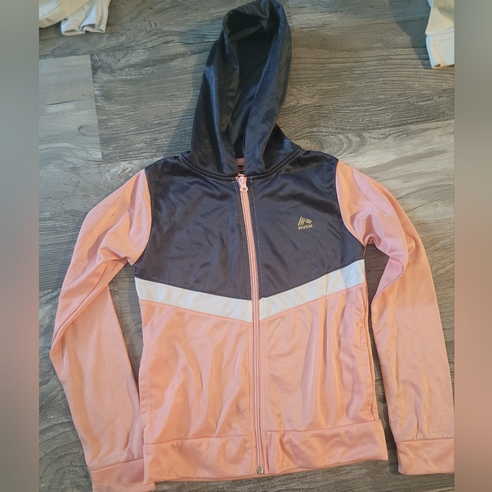 RBX zip up hoodie warm up